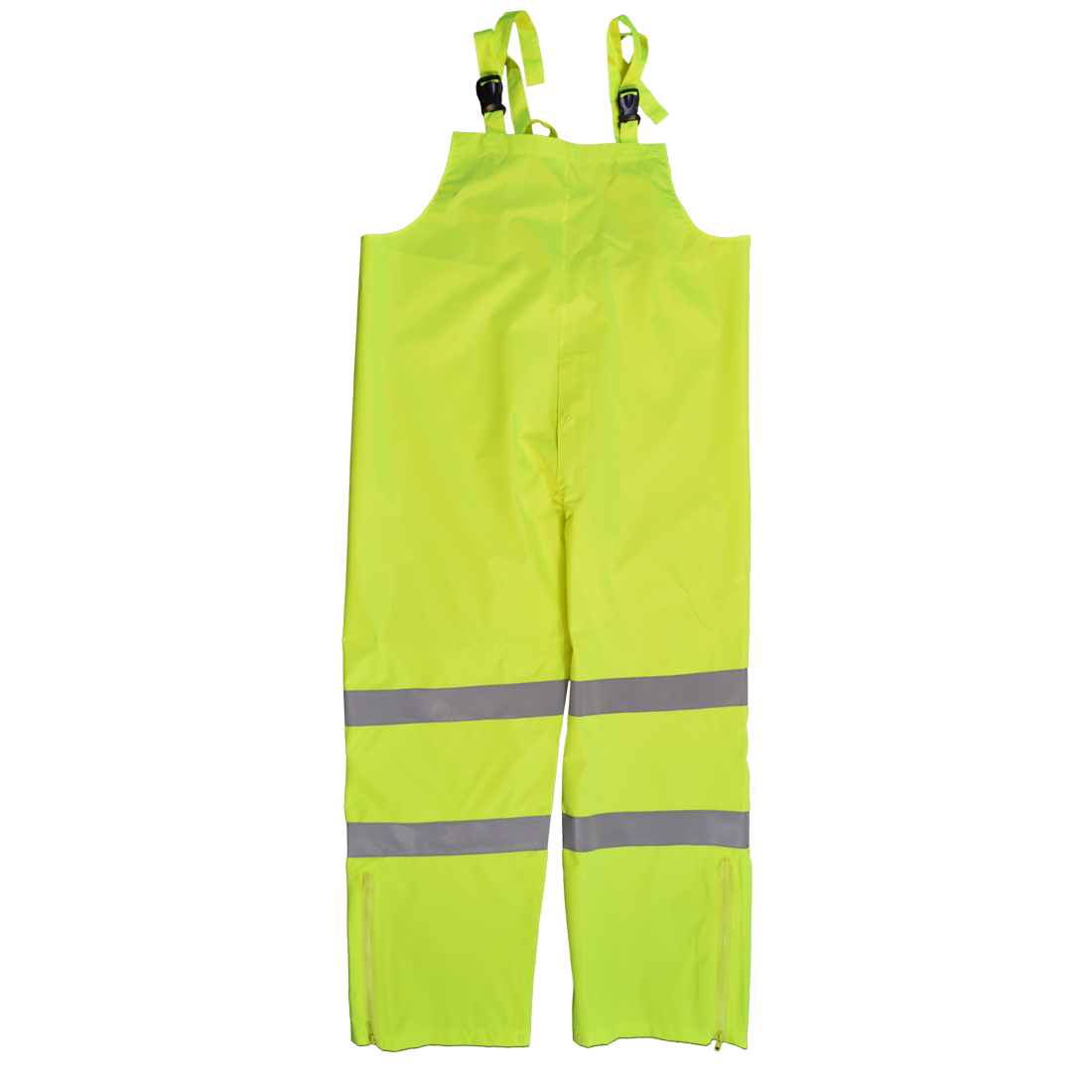 Petra Roc LBIP-CE-2X ANSI Class E Water proof Bib Rain Pants, Lime